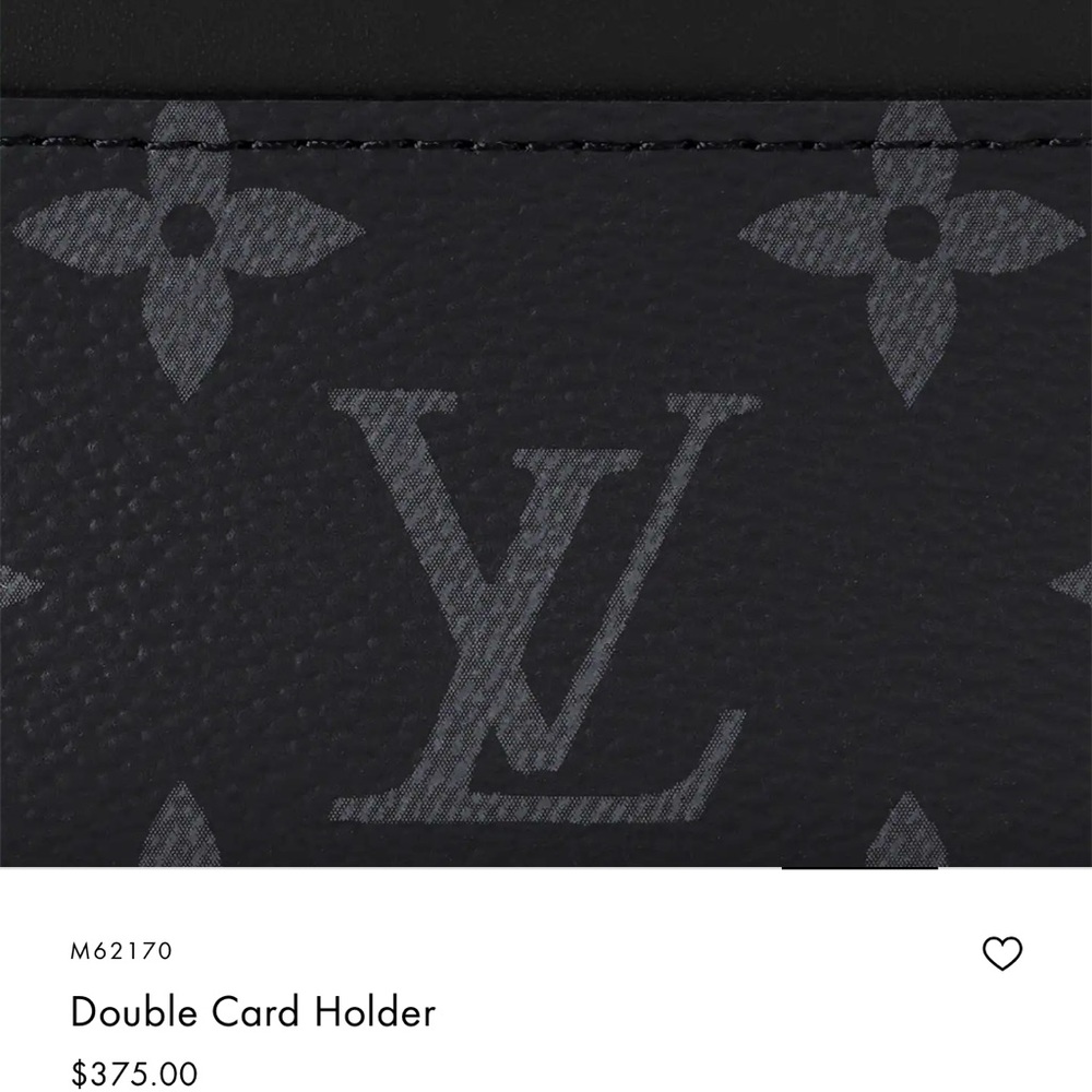 Louis Vuitton Black Monogram Card Holder authentic.  Rarely used. Like new. - Picture 5 of 16